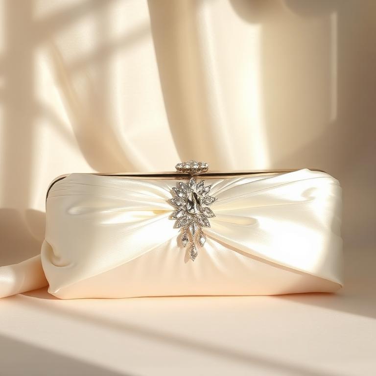 Opera Satin Clutch